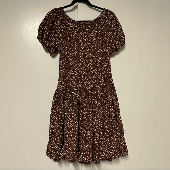 J. Crew floral puff sleeve drop-waist poplin dress Size 6 - Picture 11 of 11